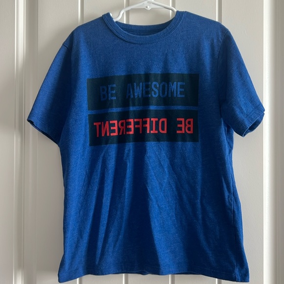 Boys Blue Graphic Short Sleeve Tee - The Children's Place - Picture 1 of 3